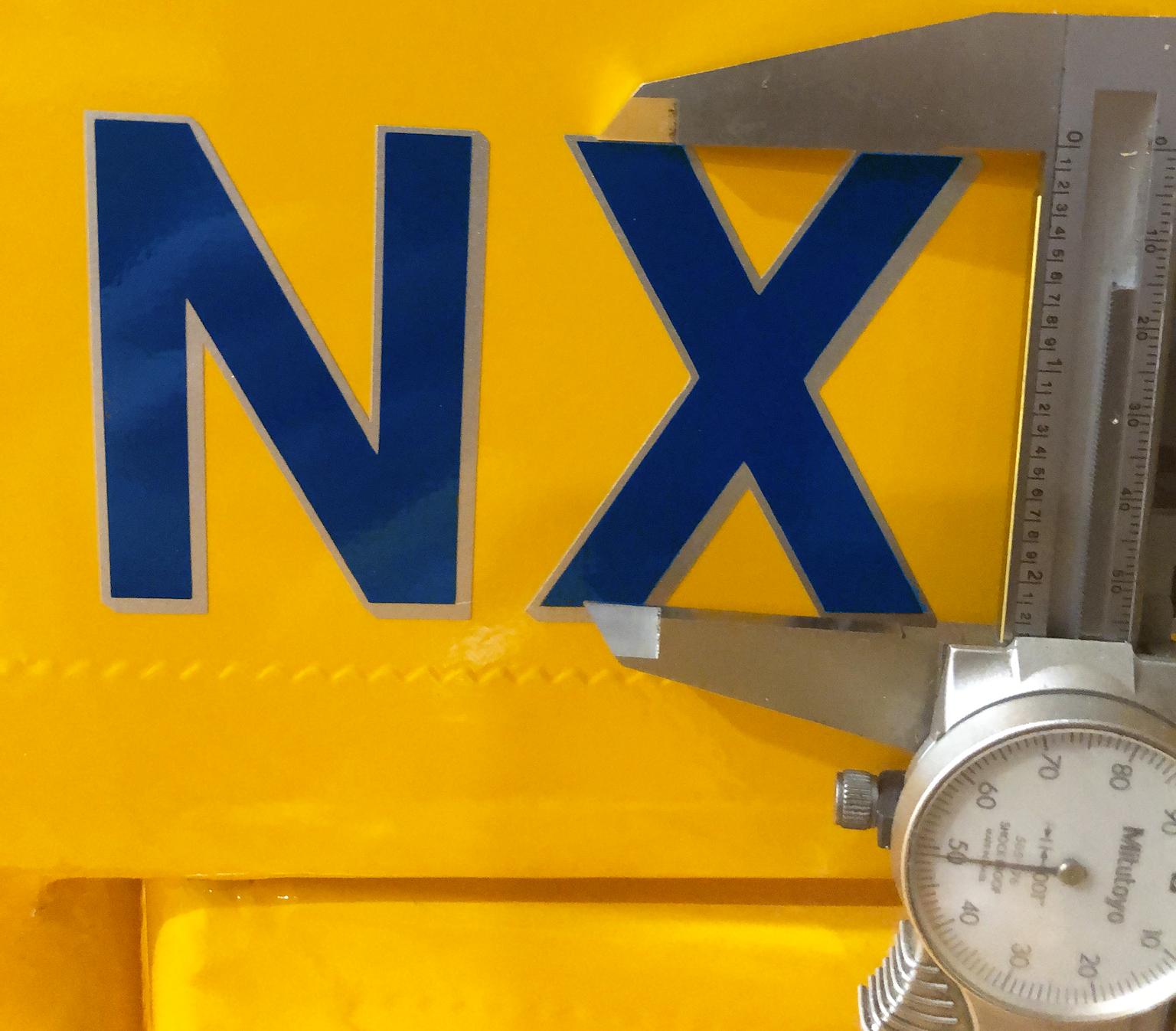 Using NX and Tail Number Sizes